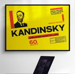 Marco acabado piano/ Modelo 716/ Cartel Exposición 60 Aniversario de Wassily Kandinsky - comprar online