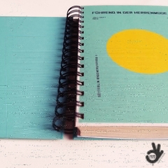 Agenda Semanal Bauhaus Tapa Dura Ring Wire/ MODELO 11/ YELLOW CIRCLE - 1920®objetos de diseño 