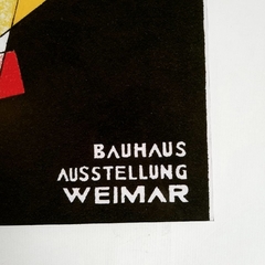 Cuadro Vintage Bastidor Premium 33 x 48cm. Modelo 27/ KARTE 7 Bauhaus Ausstellung 1923○ - comprar online