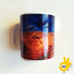 Taza de Cerámica VINCENT/ Modelo 56/ Wheatfield with Crows, 1890.