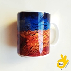 Taza de Cerámica VINCENT/ Modelo 56/ Wheatfield with Crows, 1890. en internet