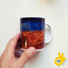 Taza de Cerámica VINCENT/ Modelo 56/ Wheatfield with Crows, 1890. - 1920®objetos de diseño 