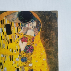 CUADERNO TAPA DURA RING WIRE/ MODELO 156/ Der Kuss GUSTAV KLIMT (1908) - comprar online