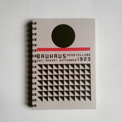 Cuaderno Bauhaus Tapa Dura Ring Wire/ Modelo 10/ Black Circle
