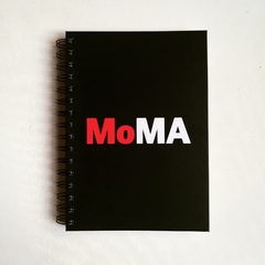 CUADERNO TAPA DURA RING WIRE/ MODELO 236/ ◼ MoMA BLACK ⬛⬜