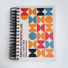 Agenda Diaria Bauhaus Tapa Dura Ring Wire/ Modelo 116/ WEIMAR MUSTER 13 en internet