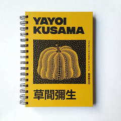 Agenda Semanal Tapa Dura Ring Wire/ Modelo 264/ YELLOW PUMPKIN (2003) / YAYOI KUSAMA