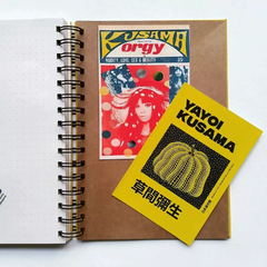 Agenda Semanal Tapa Dura Ring Wire/ Modelo 264/ YELLOW PUMPKIN (2003) / YAYOI KUSAMA - comprar online