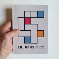 Cuaderno Bauhaus Encuadernado Binder Artesanal a la Rústica (Tapa blanda) Modelo 1/ Squares BRYB - comprar online