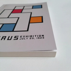 Imagen de Cuaderno Bauhaus Encuadernado Binder Artesanal a la Rústica (Tapa blanda) Modelo 1/ Squares BRYB
