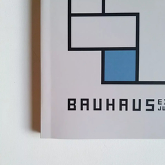 Cuaderno Bauhaus Encuadernado Binder Artesanal a la Rústica (Tapa blanda) Modelo 1/ Squares BRYB