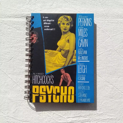 CUADERNO TAPA DURA RING WIRE/ Modelo 461/ Psycho (1960) obra de Macario Gómez Quibus/ Film by ALFRED HITCHCOCK. - tienda online