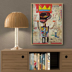 Cuadro en marco madera Kiri Box/ Modelo 603/ Jean Michel Basquiat 8