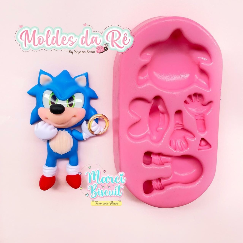 Personagens Sonic em Biscuit