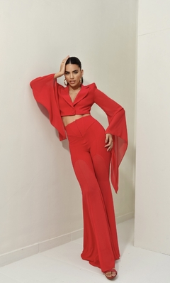 Cropped Spencer Suzana - Vermelho - comprar online