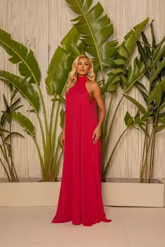 Vestido Longo Marion - Vermelho - Thouz