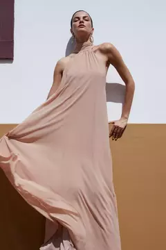 Vestido Longo Marion - Nude - comprar online