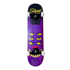 Skate Completo Iniciante Street Skate Monster 7.75