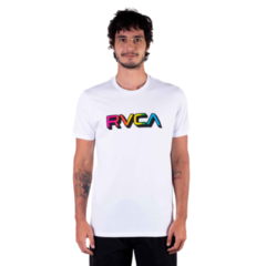 Camiseta RVCA Big Gradiant Branco
