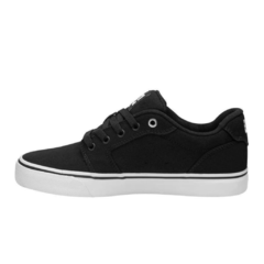 Tênis Dc Shoes Anvil Tx La Black/white Lona - OF STREET