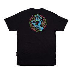 Camiseta Santa Cruz Spiral Strip Hand Ss Black