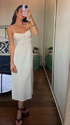 Vestido Maitê - Off White - comprar online