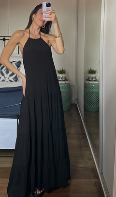 Vestido Longo Mayana - Preto