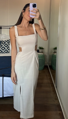 Vestido Midi Kaile - Off White