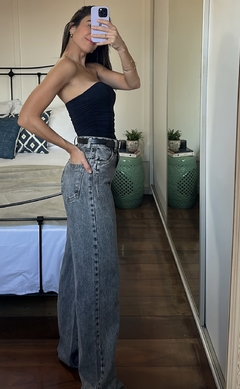 Wide Leg Julia - Jeans Estonado na internet