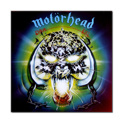 CAPA DE ÁLBUM MOTORHEAD OVERKILL