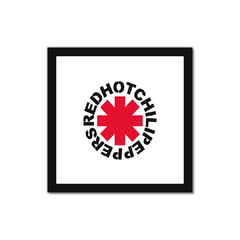 PLACAS BANDAS RED HOT CHILLI PEPPERS 20x20 cm