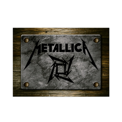 PLACA METALLICA