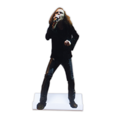 Boneco display de mesa decorativo Ronnie James Dio 24x15 cm
