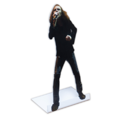 Boneco display de mesa decorativo Ronnie James Dio 24x15 cm - comprar online