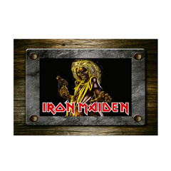 PLACA IRON MAIDEN