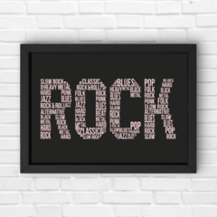 PLACA ROCK - comprar online