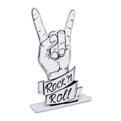 Boneco display de mesa decorativo Mão Rock 24x15 cm - comprar online