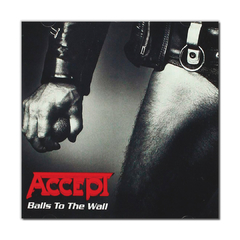 CAPA DE ÁLBUM ACCEPT BALLS TO THE WALL