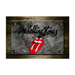 PLACA THE ROLLING STONES