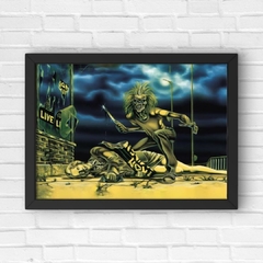 PLACA EDDIE IRON MAIDEN - comprar online