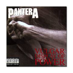 CAPA DE ÁLBUM PANTERA VULGAR DISPLAY OF POWER