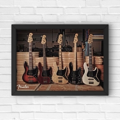 PLACA FENDER FAMêLIA BAIXOS - comprar online