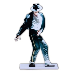 Boneco display de mesa decorativo Michael Jackson 24x15 cm