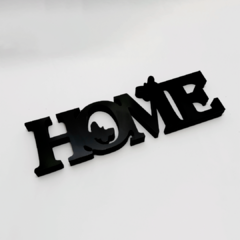 Palavra Decorativa de Mesa Home Plástico Pvc 35x9 cm na internet