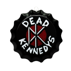 PLACA TAMPINHA DE GARRAFA DECORATIVA DEAD KENNEDYS 17 cm - comprar online