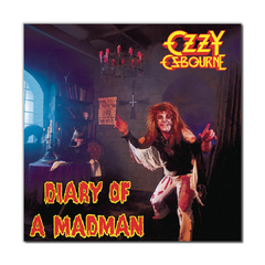 CAPA DE ÁLBUM OZZY OSBOURNE DIARY OF A MADMAN