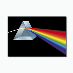 PLACA THE DARK SIDE OF THE MOON PINK FLOYD