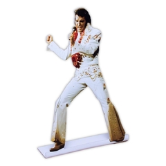 Boneco display de mesa decorativo Elvis Presley 24x15 cm - comprar online