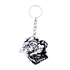 Chaveiro Decorativo Love Skull