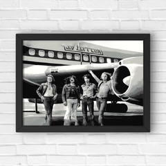 PLACA LED ZEPPELIN AVIÃO - comprar online